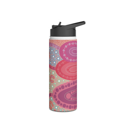 Jalparr - Flower (Gathering Parakeelya Seed) Drink Bottle