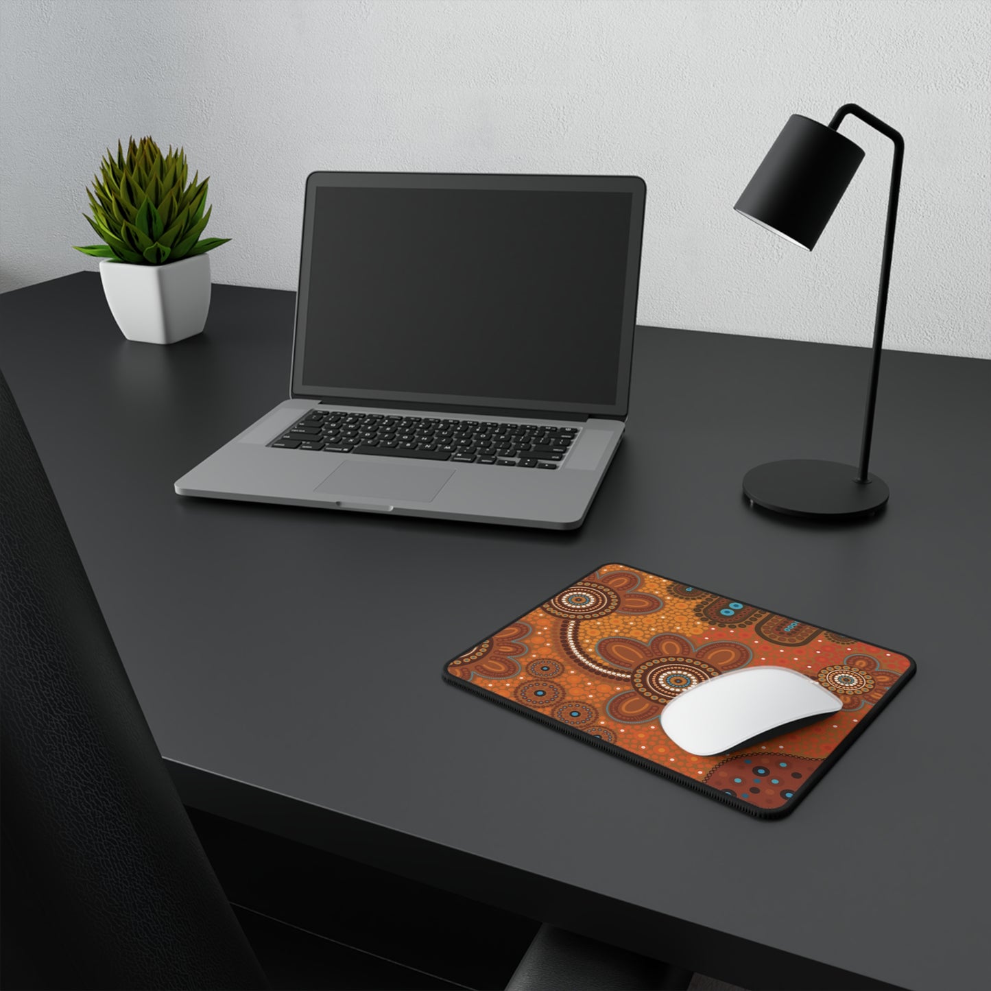 Karlampi - Waterholes (Dry) Non-Slip Mouse Pad