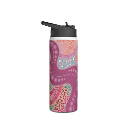 Jalparr - Flower (Gathering Parakeelya Seed) Drink Bottle