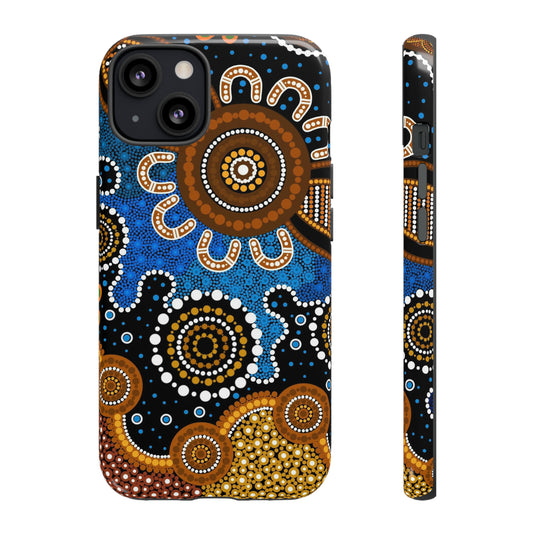 Ngappa Kangkurr-Kangkurr - Rainy Time Tough Phone Case