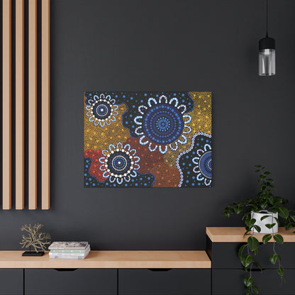 Ngappa Kangkurr-Kangkurr - Rainy Time Canvas Print