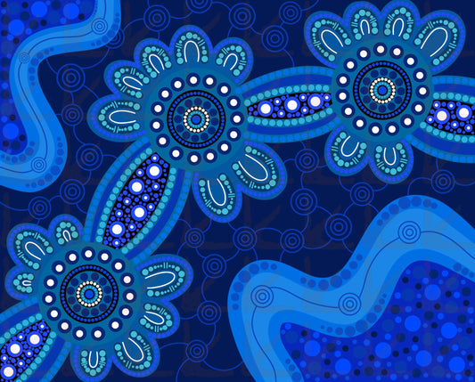 Karlampi - Waterholes Wet Season Digital Artwork